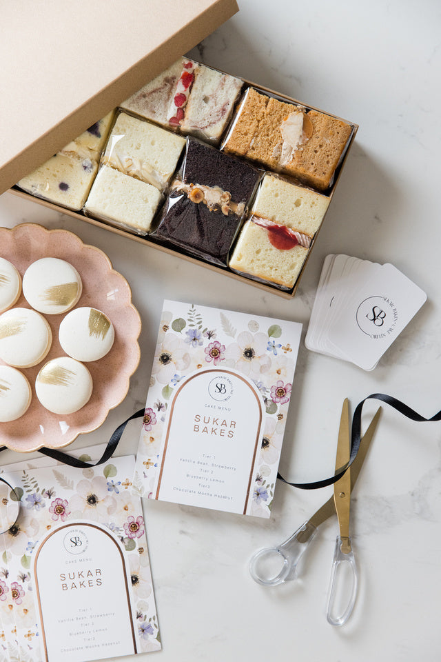 Wedding Cake Tasting