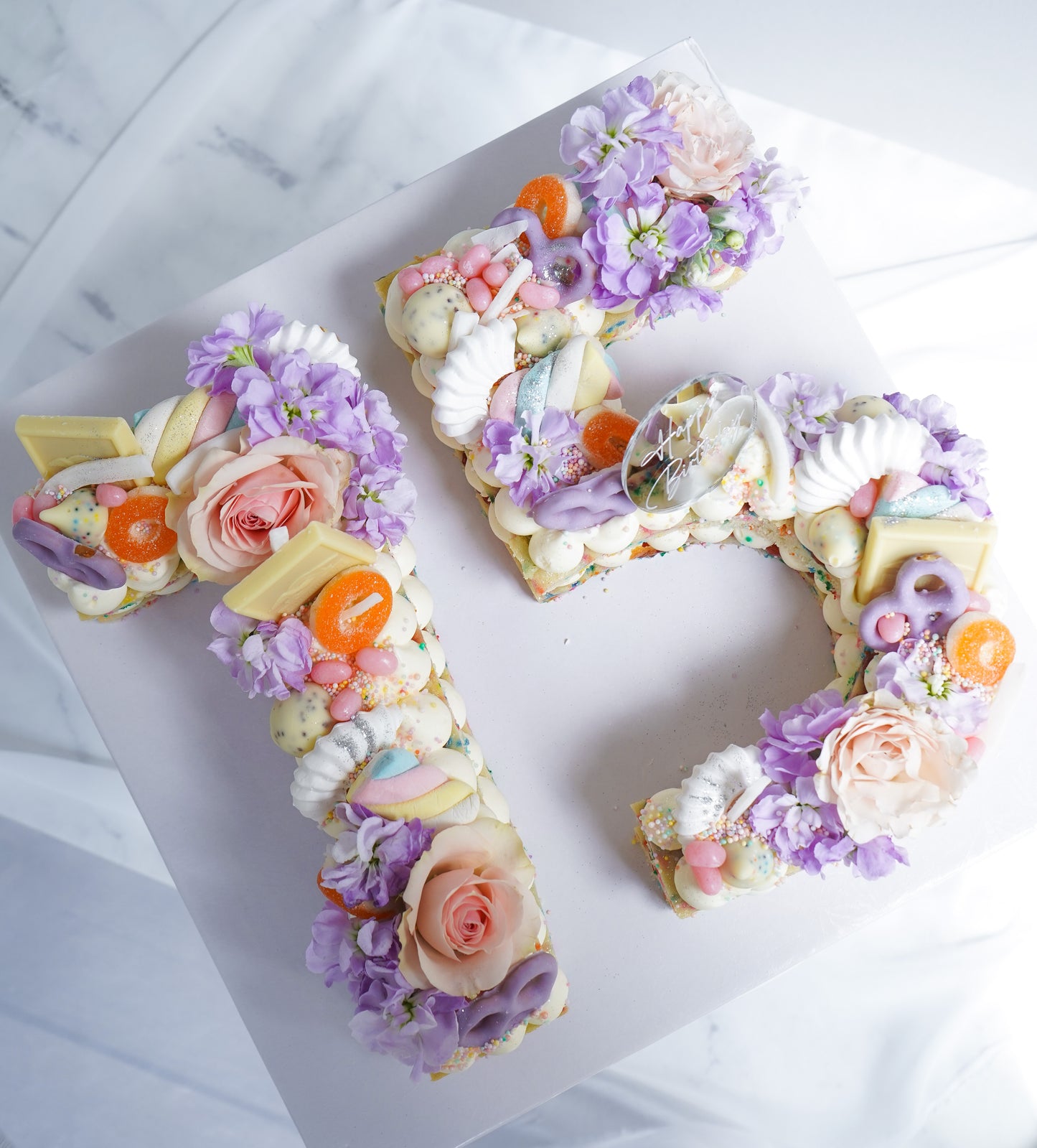 Number/Letter Cake