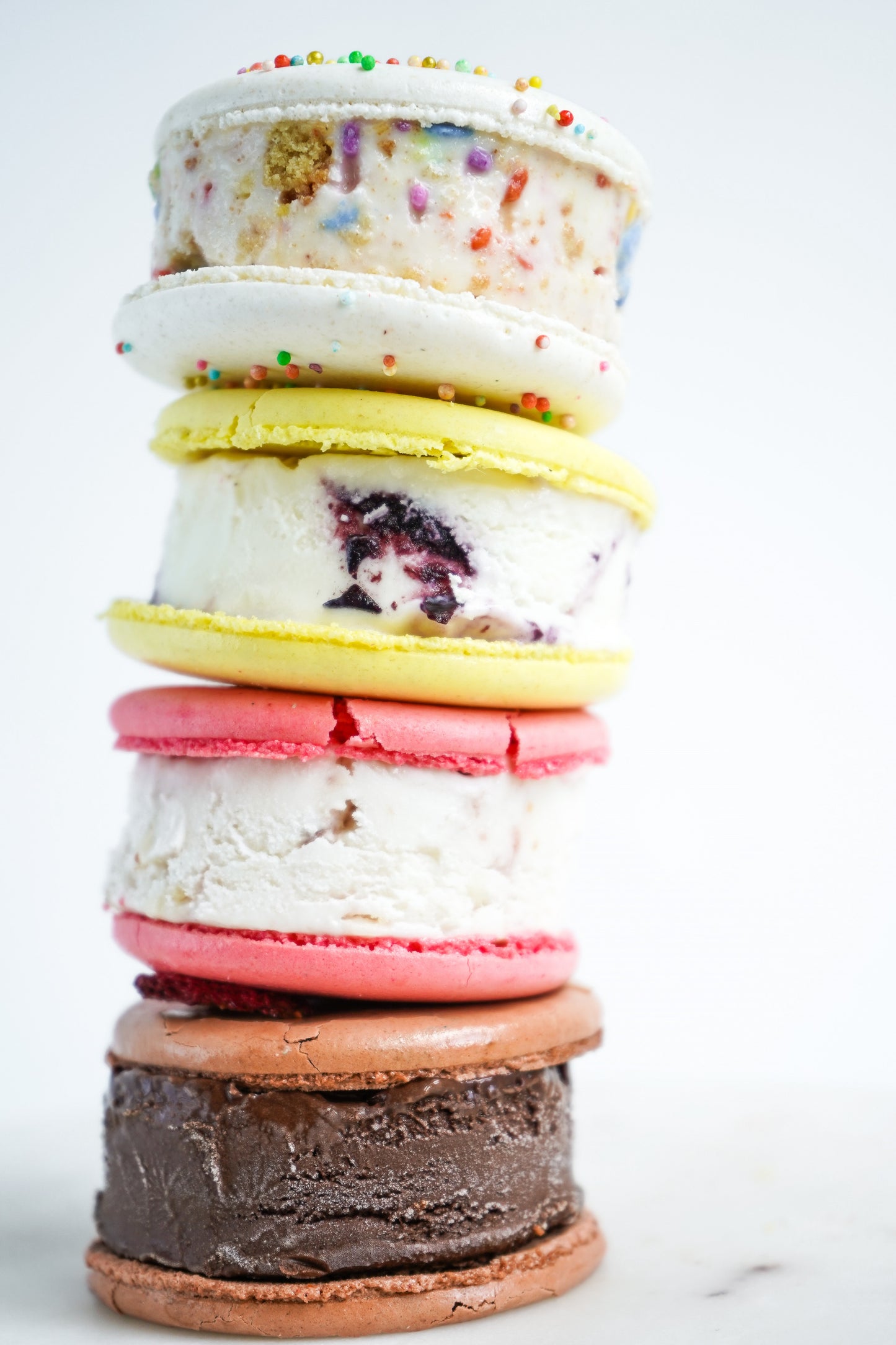 Ice Cream Macaron Sandwiches (Pack of 4)