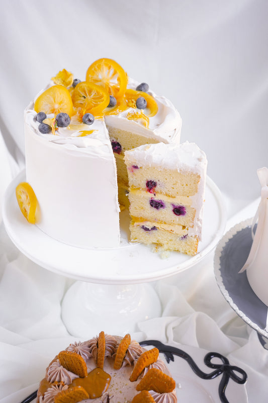 BLUEBERRY LEMON CAKE