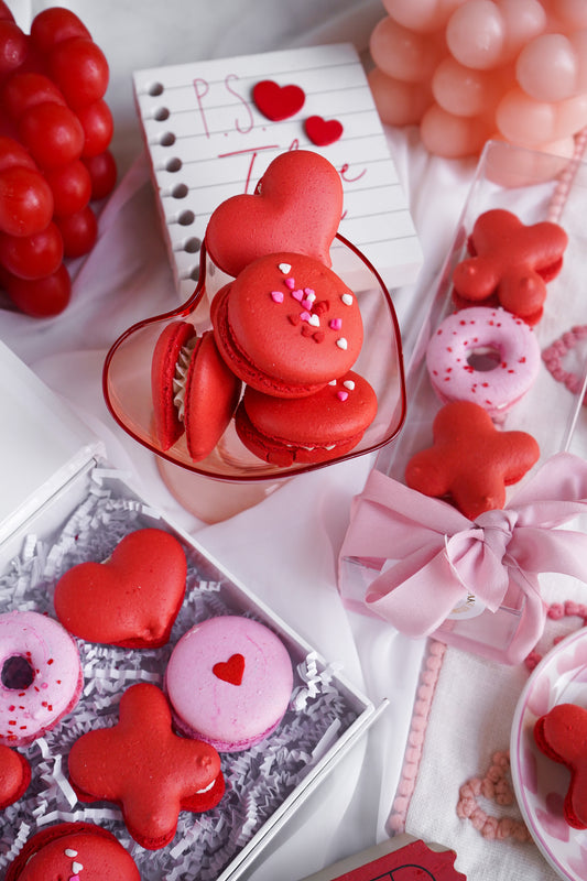 Valentine Macarons Set- Pack of 6