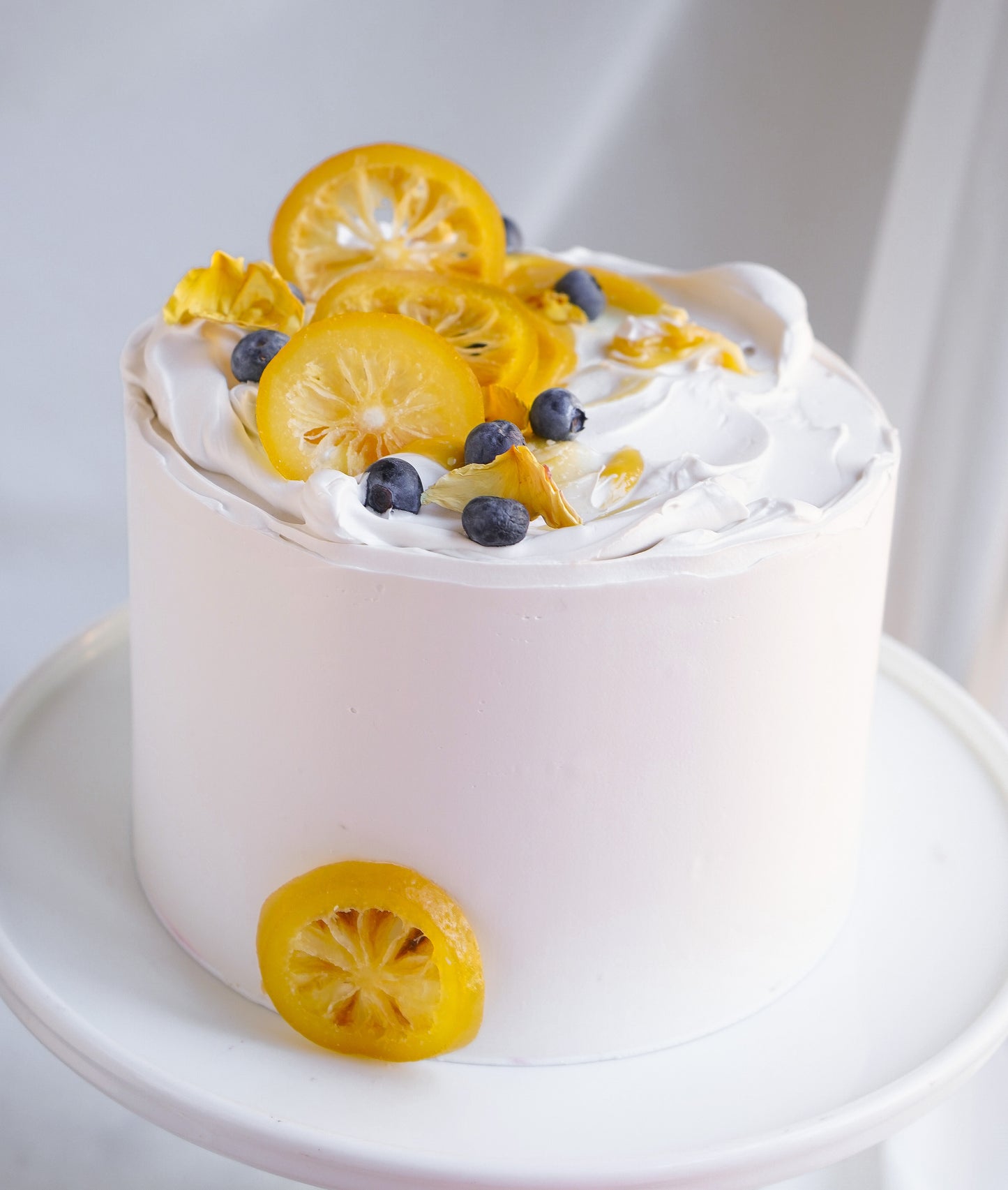 BLUEBERRY LEMON CAKE